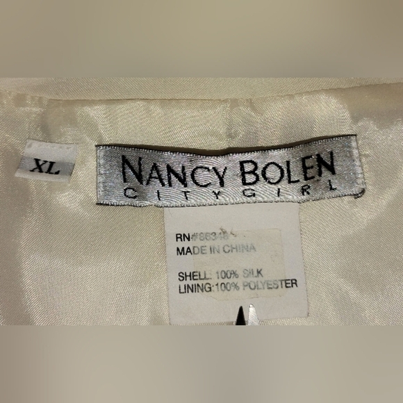 NANCY BOLEN EMBROIDERED SILK JACKET - Picture 4 of 13